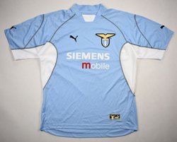 2001-02 SS LAZIO SHIRT XL