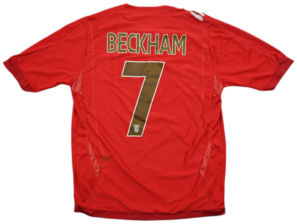 2006-08 ENGLAND *BECKHAM* SHIRT XL