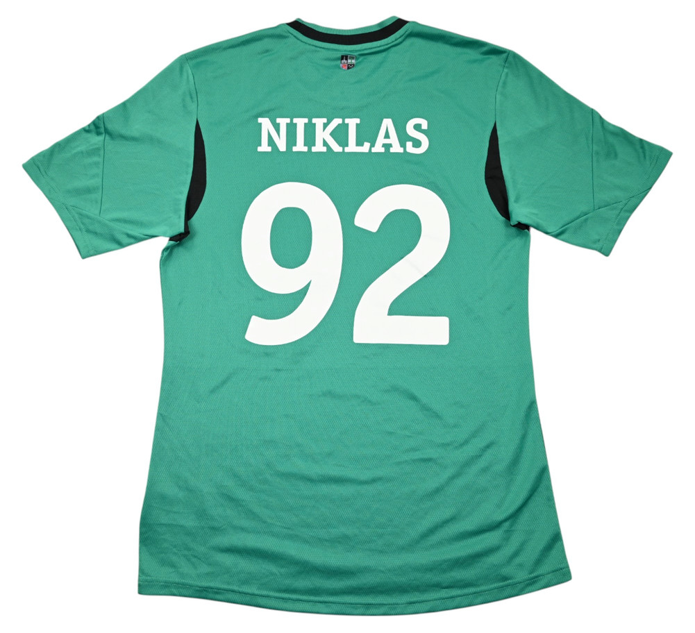 2013-15 SCHALKE *NIKLAS* PLAYER ISSUE SHIRT S