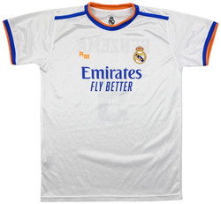 2021-22 REAL MADRID *BENZEMA* SHIRT XL. BOYS