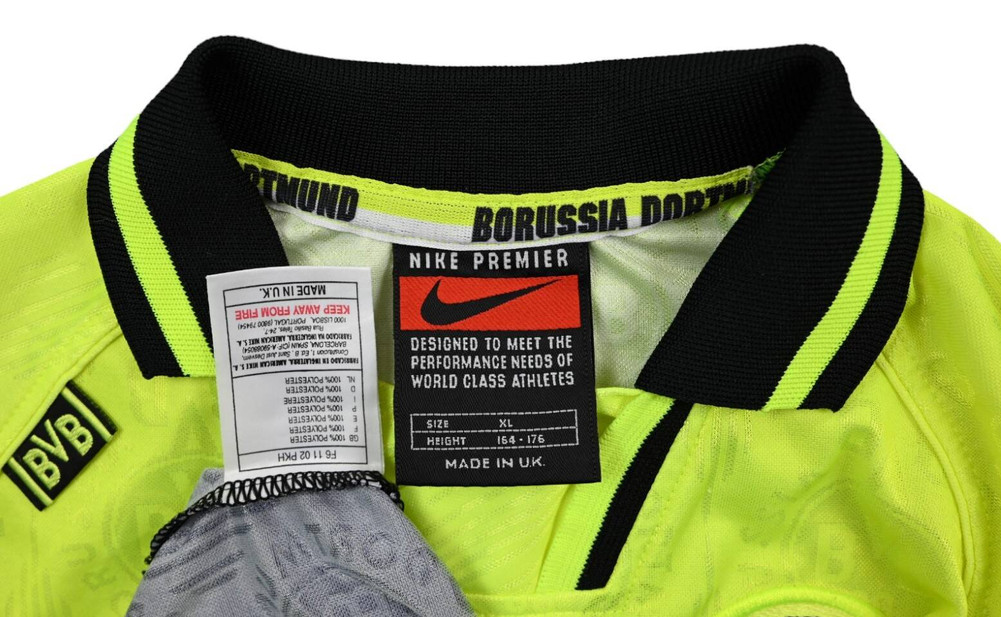 1996-97 BORUSSIA DORTMUND *MOLLER* LONGSLEEVE XL. BOYS