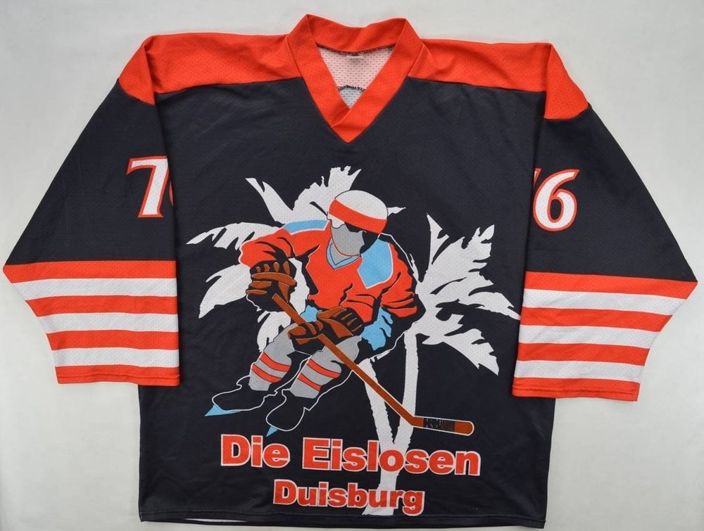 EV DUISBURG HOCKEY OFFICIAL SHIRT L 