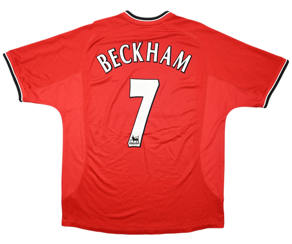2000-02 MANCHESTER UNITED *BECKHAM* SHIRT XL