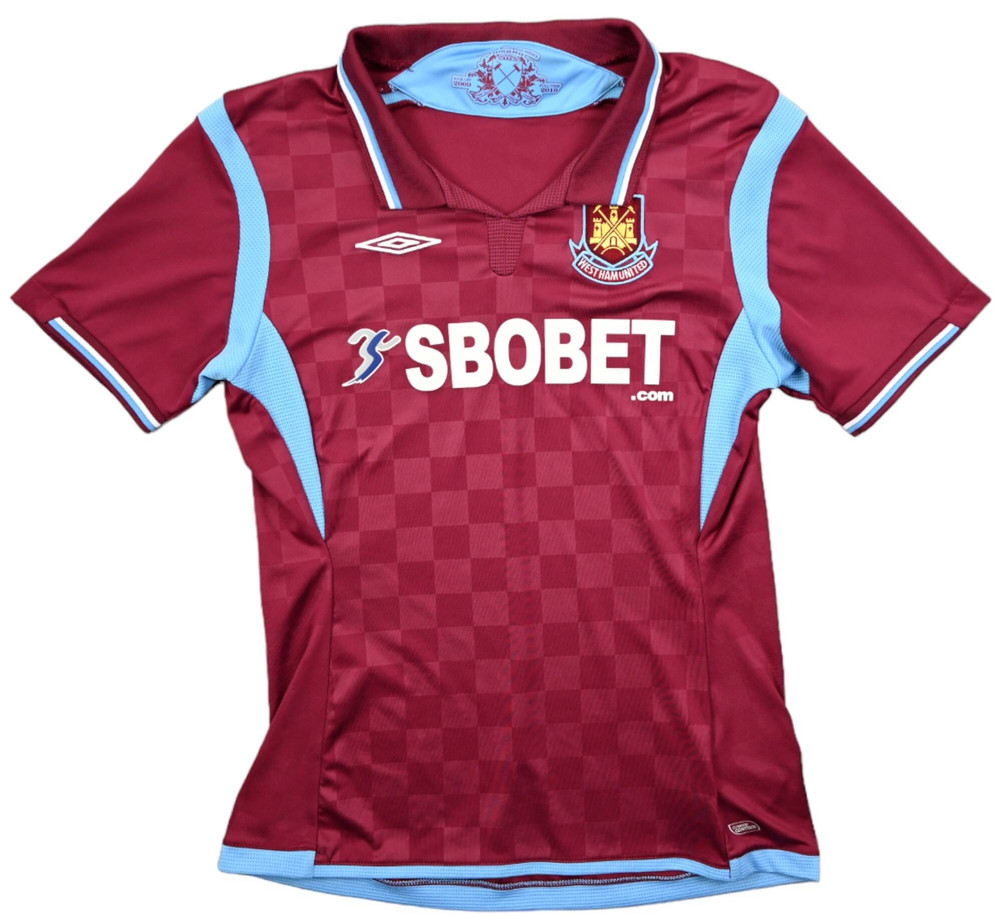 2009-10 WEST HAM UNITED SHIRT WOMENS S