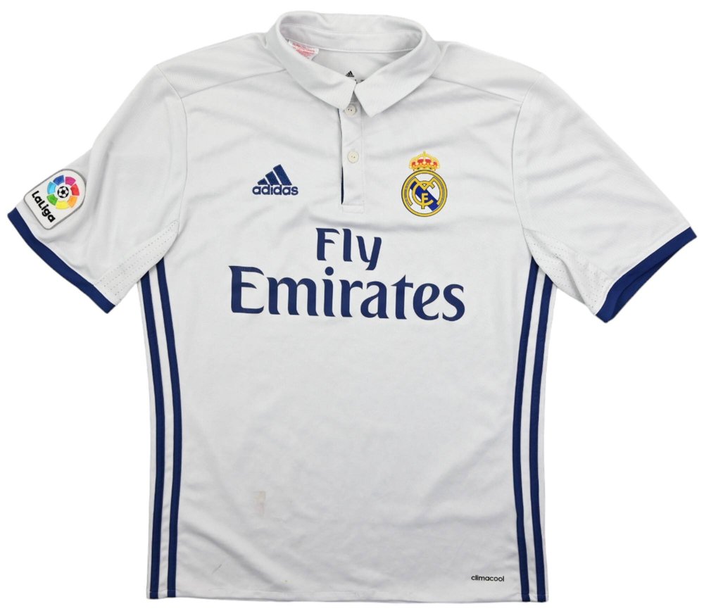 2016-17 REAL MADRID SHIRT XL. BOYS