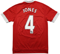 2015-16 MANCHESTER UNITED *JONES* SHIRT M