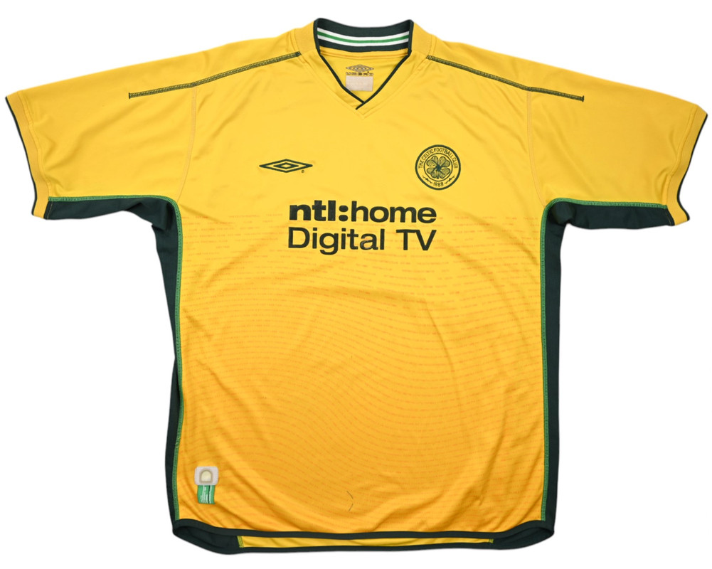 2002-03 CELTIC SHIRT XL
