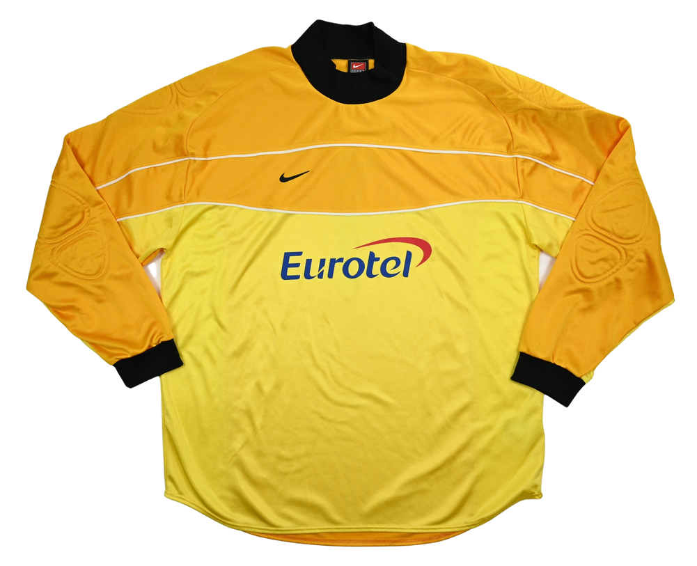 2001-03 SPARTA PRAGUE *SPIT* CL GK MATCH ISSUE LONGSLEEVE KOSZULKA XXL