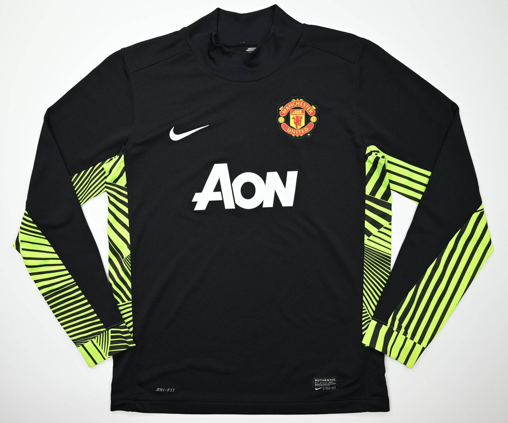 2011-12 MANCHESTER UNITED LONGSLEEVE SHIRT L. BOYS