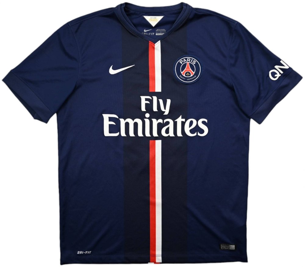 2014-15 PARIS SAINT-GERMAIN *IBRAHIMOVIC* SHIRT L