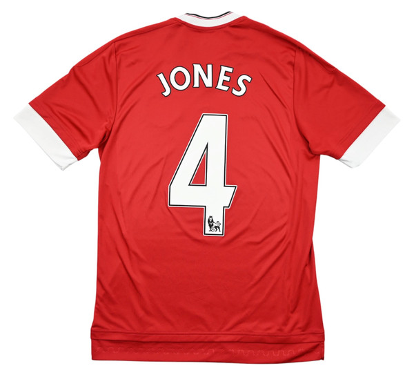 2015-16 MANCHESTER UNITED *JONES* SHIRT S