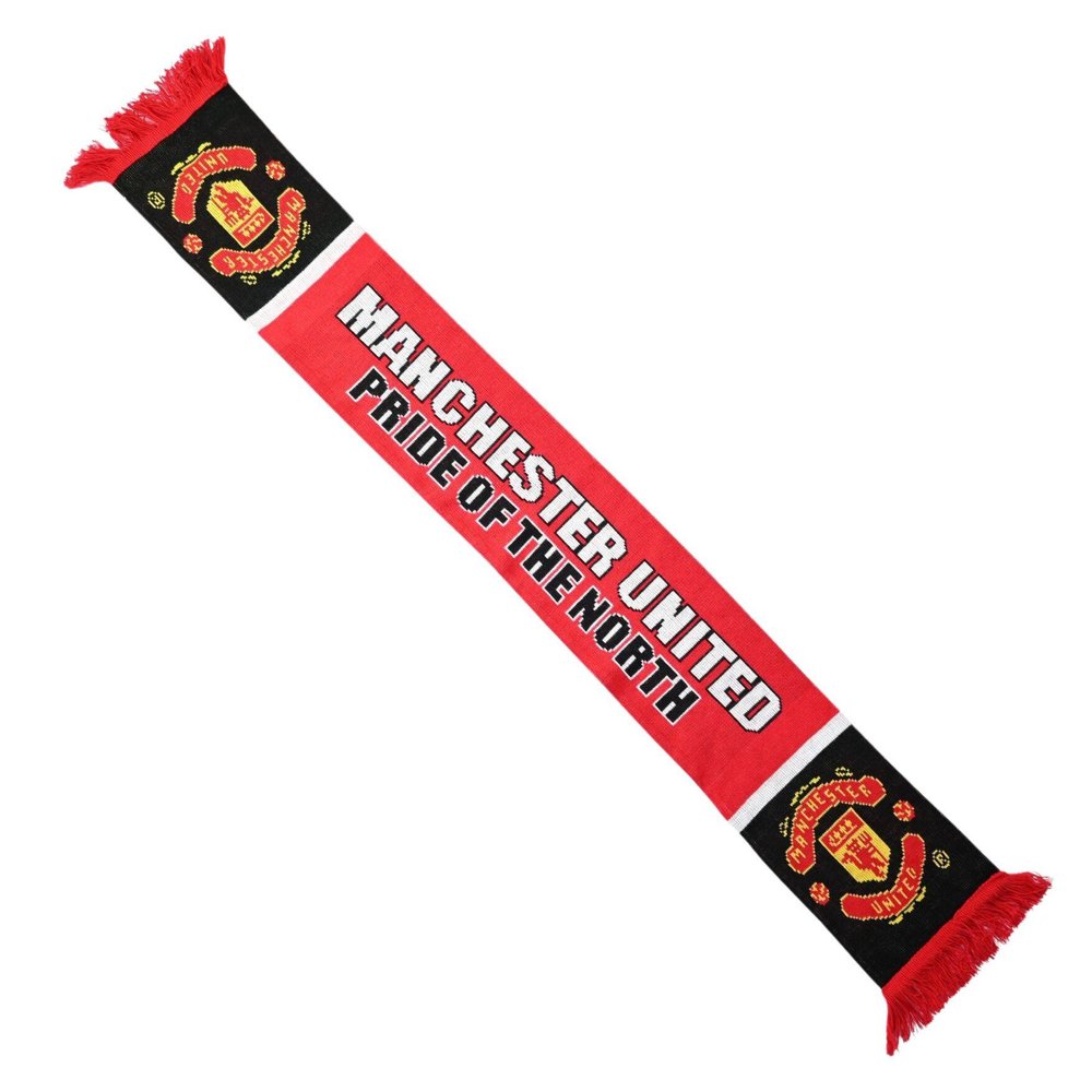 MANCHESTER UNITED PRIDE OF THE NORTH SCARF