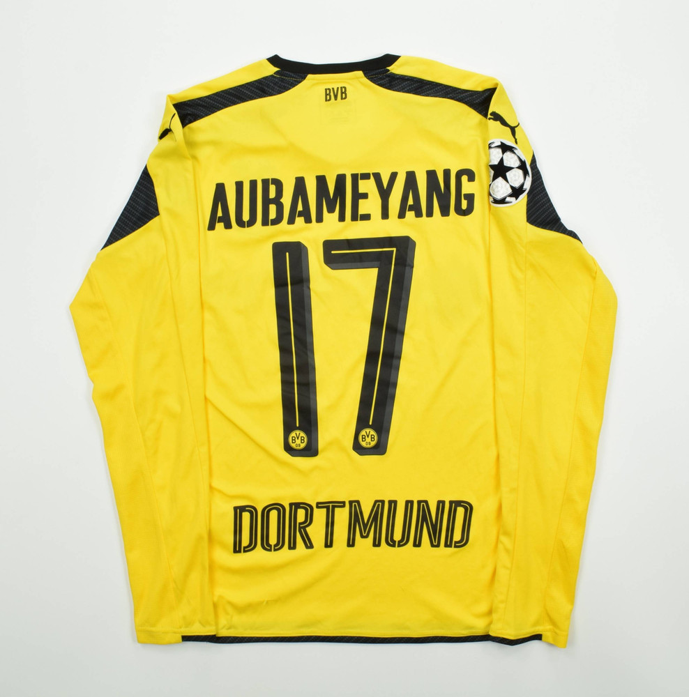 2016-17 BORUSSIA DORTMUND *AUBAMEYANG* SHIRT S