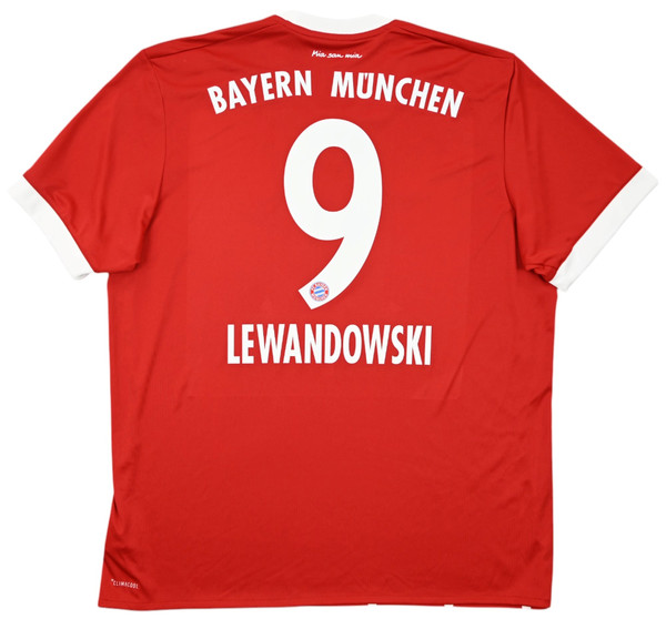 2017-18 BAYERN MUNCHEN *LEWANDOWSKI* SHIRT XL