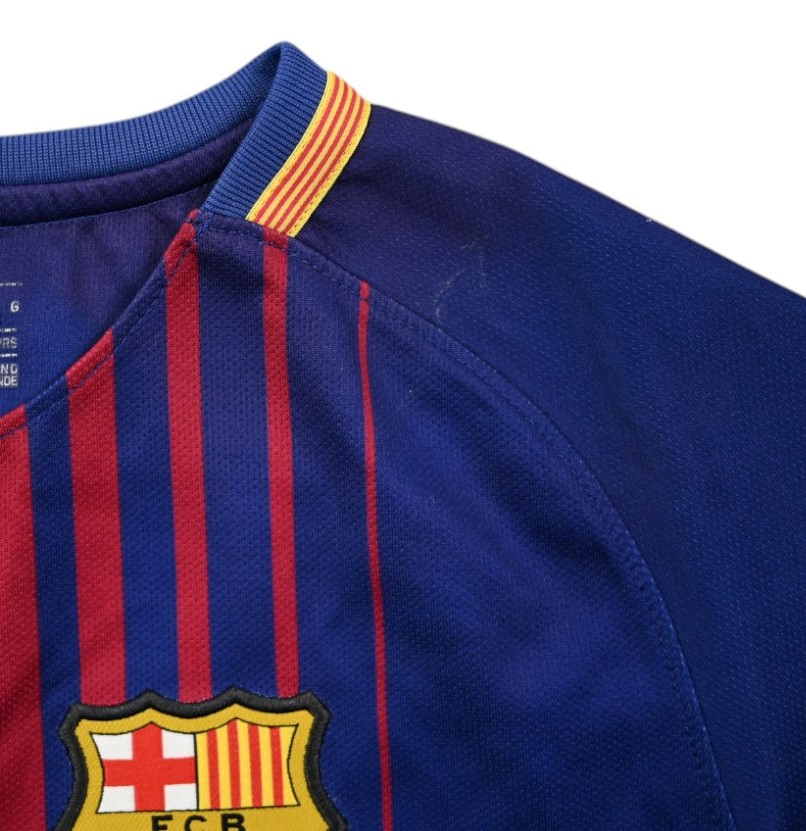 2017-18 BARCELONA *MESSI* SHIRT L. BOYS