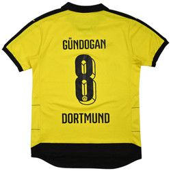2015-16 BORUSSIA DORTMUND *GUNDOGAN* SHIRT M