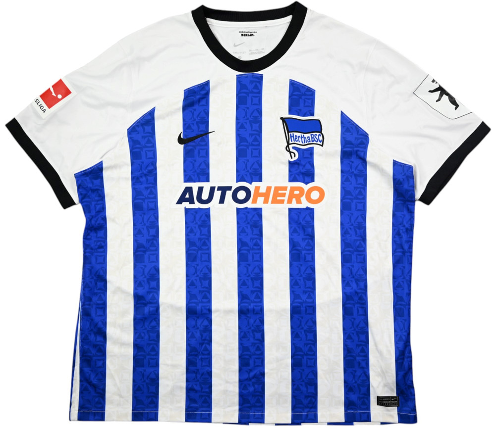 2022-23 HERTHA BERLIN *JINDAOUI* SHIRT XXL German Clubs  Hertha