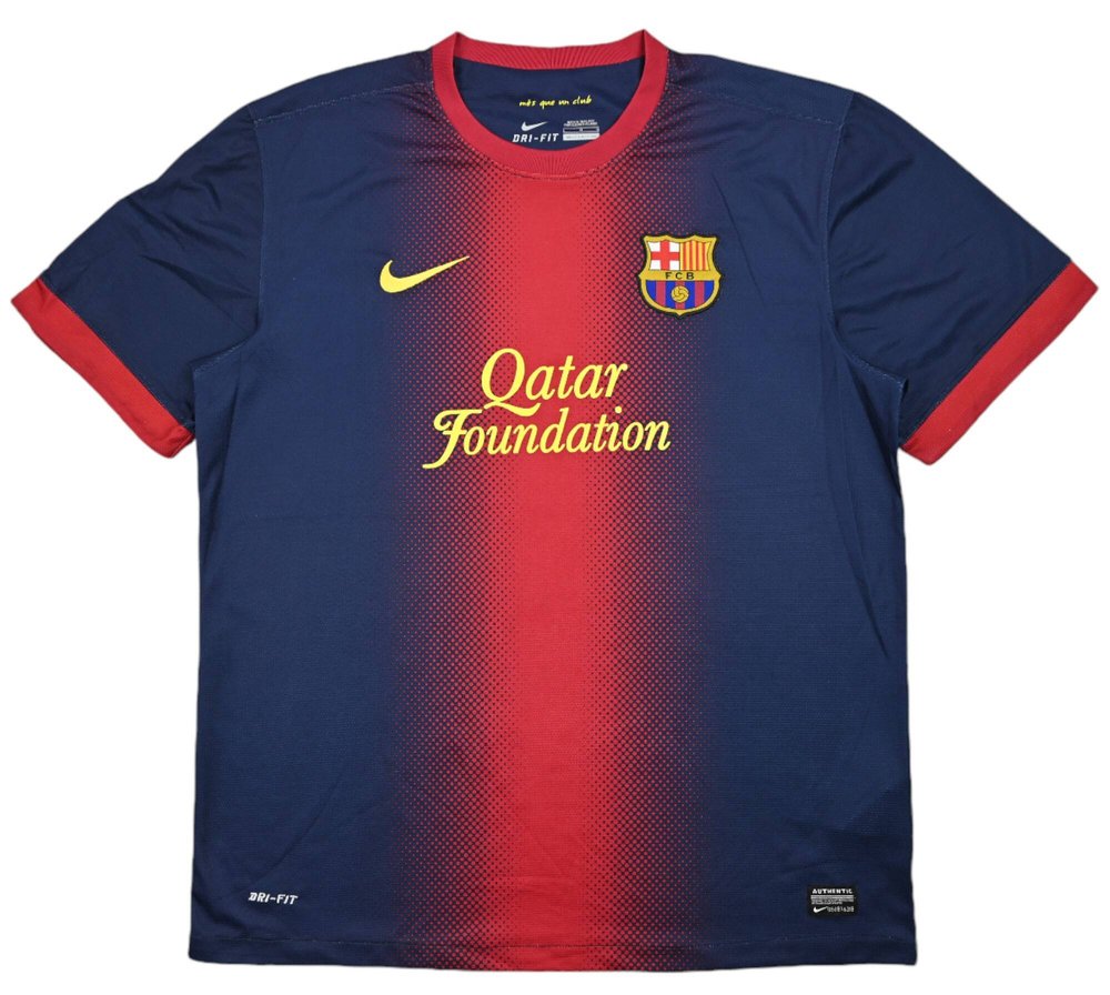 2012-13 FC BARCELONA SHIRT L