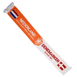 NEDERLAND JOHAN CRUIJFF ARENA, AMSTERDAM / DENEMARKEN 26 MAART 2022 SCARF