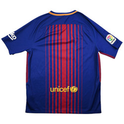2017-18 FC BARCELONA SHIRT L