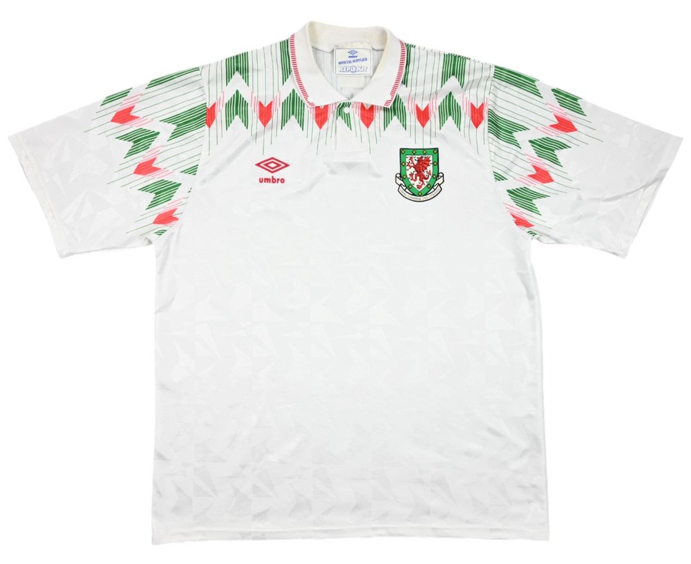 1990-92 WALES SHIRT L/XL