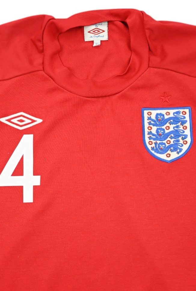 2010-11 ENGLAND *GERRARD* SHIRT L