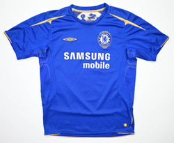 2005-06 CHELSEA LONDON *CARVALHO* SHIRT L. BOYS 
