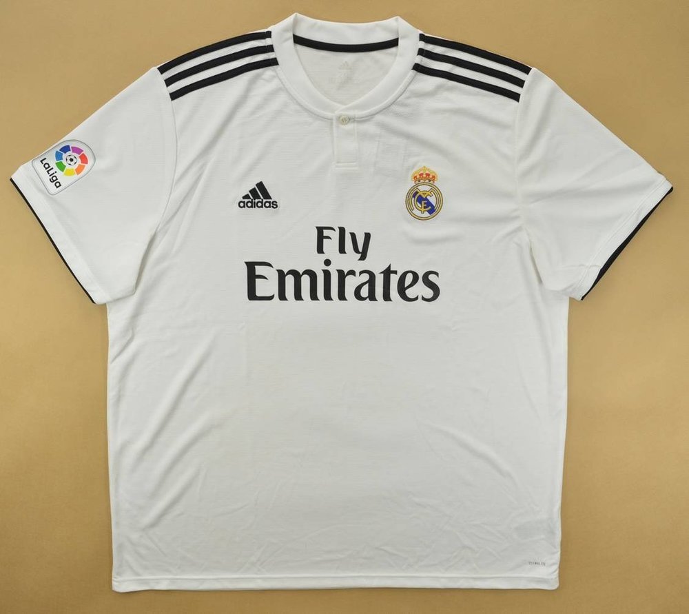 2018-19 REAL MADRID SHIRT XXL