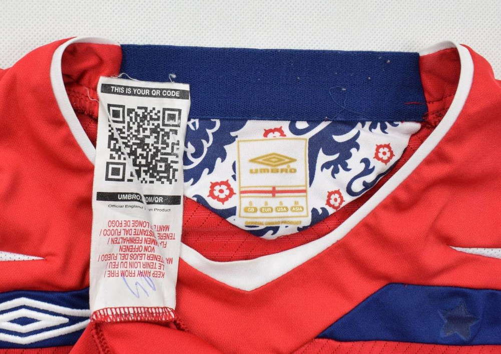 2008-10 ENGLAND SHIRT S