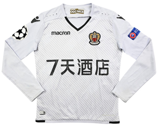 2017-18 OGC NICE LONGSLEEVE KOSZULKA S. BOYS