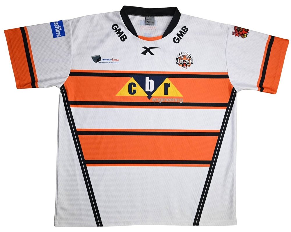 CASTLEFORD TIGERS RUGBY SHIRT 5XL