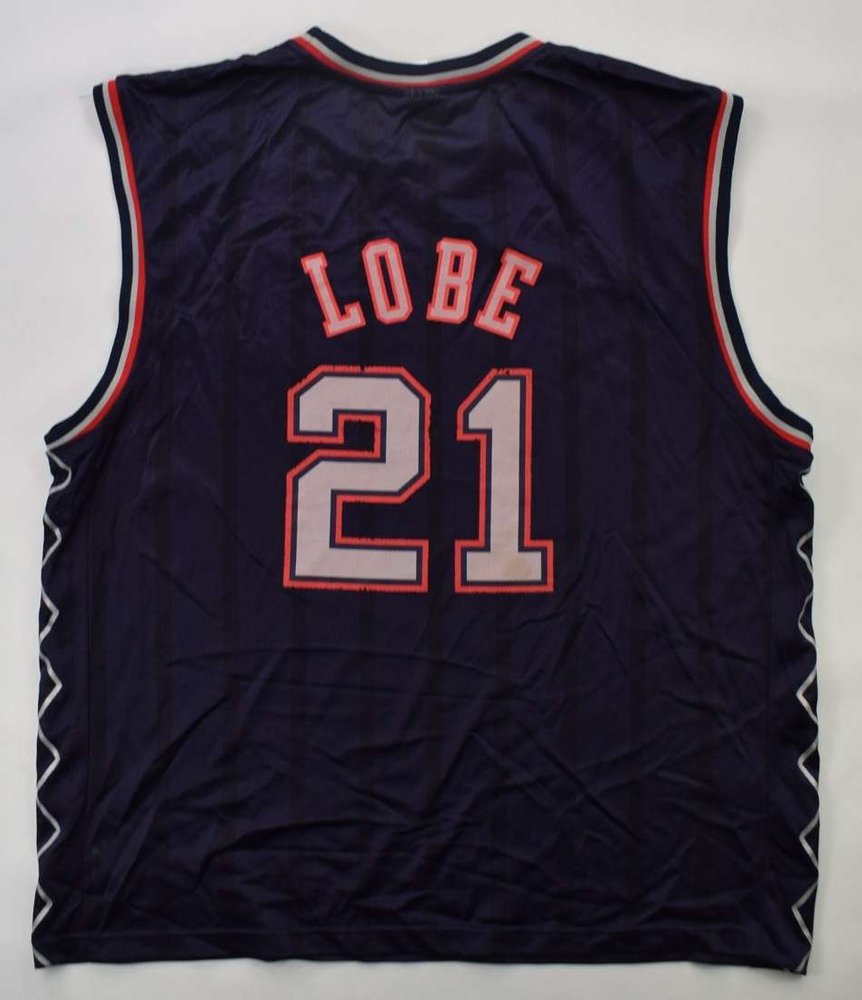 NEW JERSEY NETS *LOBE* NBA REEBOK SHIRT XL