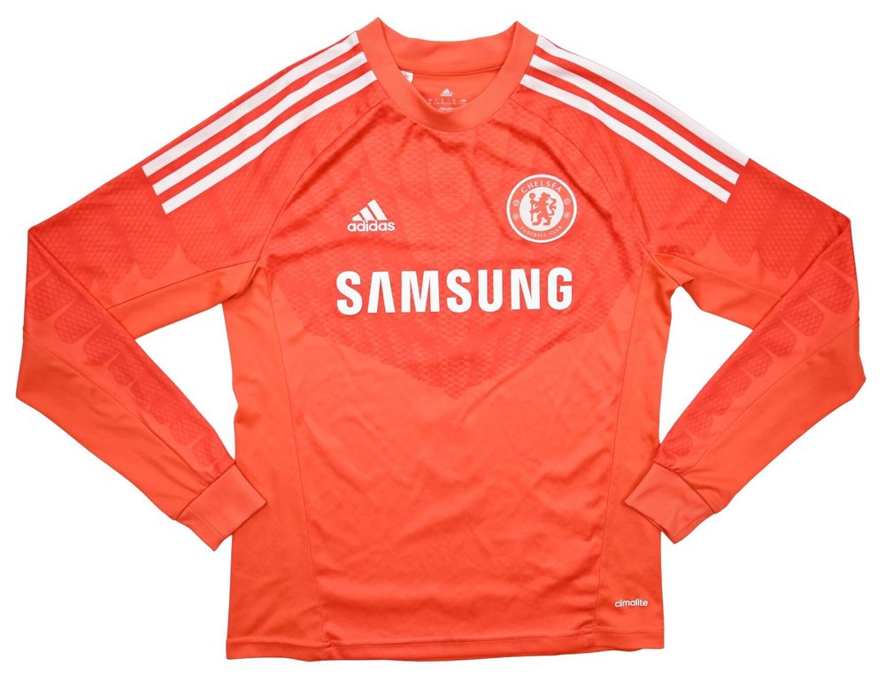 2014-15 CHELSEA LONDON *CECH* GOALKEEPER LONGSLEEVE M. BOYS