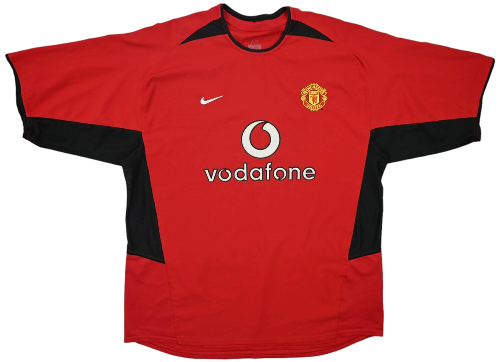 2002-04 MANCHESTER UNITED *BLANC* KOSZULKA XL