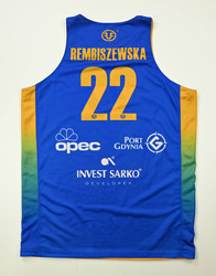 GTK ARKA GDYNIA *REMBISZEWSKA* BASKETBALL KOSZULKA XL