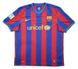 2009-10 FC BARCELONA SHIRT XL