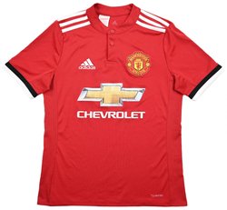 2017-18 MANCHESTER UNITED SHIRT L. BOYS