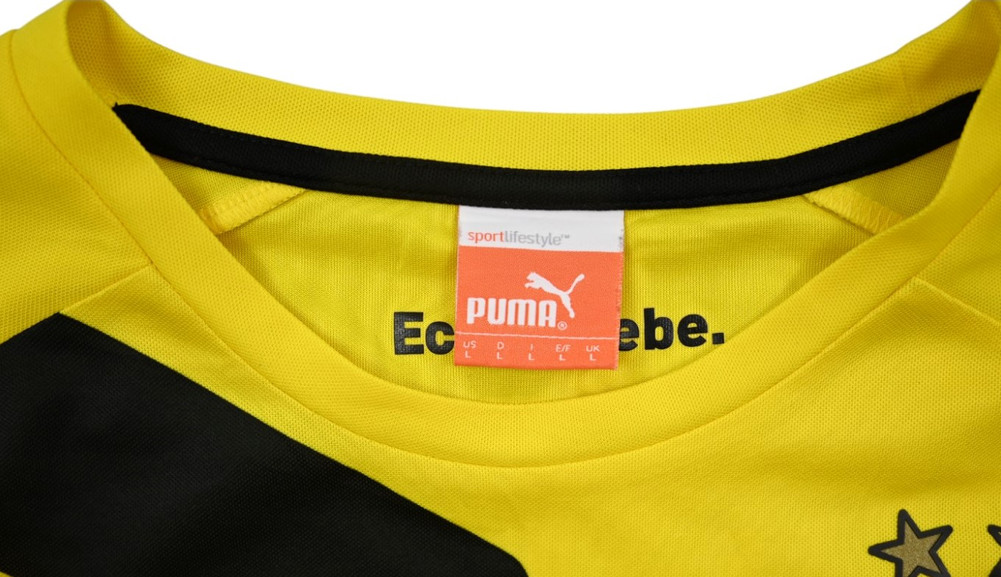 2014-15 BORUSSIA DORTMUND *HUMMELS* SHIRT L
