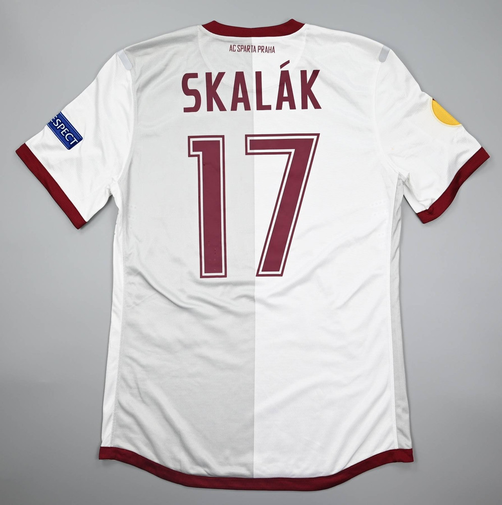 2013-14 AC SPARTA PRAHA MATCH ISSUE *SKALAK* SHIRT L
