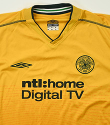 2002-03 CELTIC GLASGOW SHIRT XL