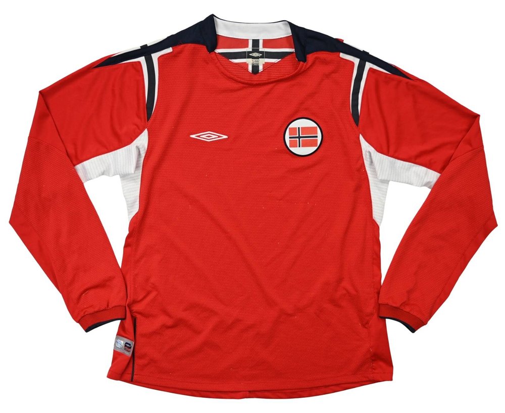 2004-06 NORWAY LONGSLEEVE SHIRT XL.BOYS