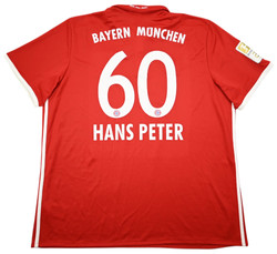 2016-17 BAYERN MUNCHEN *HANS PETER* SHIRT XXL