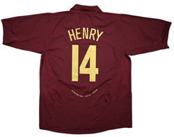 2005-06 ARSENAL *HENRY* SHIRT XL