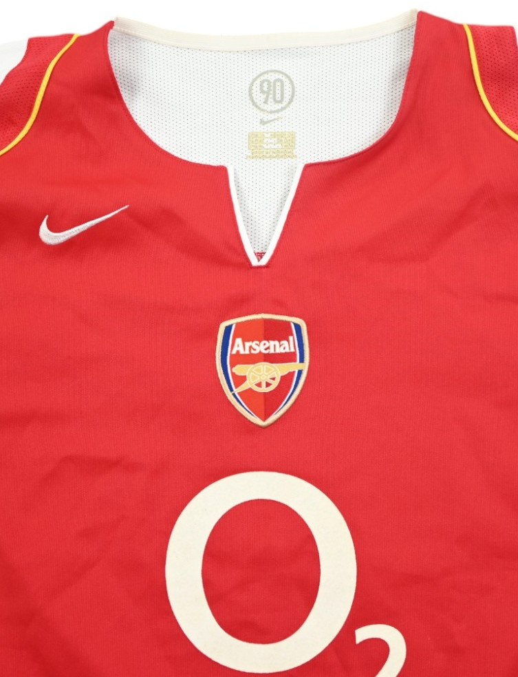 2004-05 ARSENAL LONDON SHIRT WOMENS XL