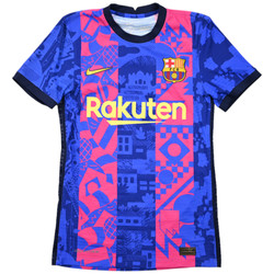 2021-22 BARCELONA PLAYER ISSUE SHIRT XS