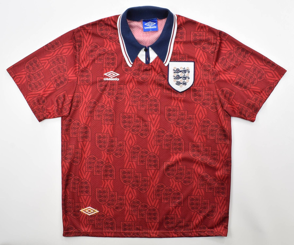 1993-95 ENGLAND KOSZULKA  XL