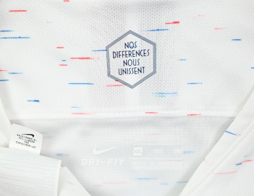 2018-20 FRANCE SHIRT XXL