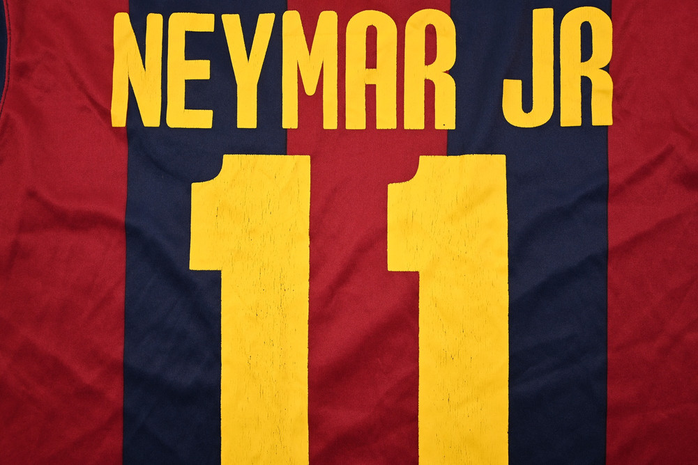 2014-15 BARCELONA *NEYMAR JR* SHIRT S