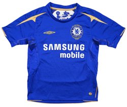 2005-06 CHELSEA LONDON SHIRT S. BOYS