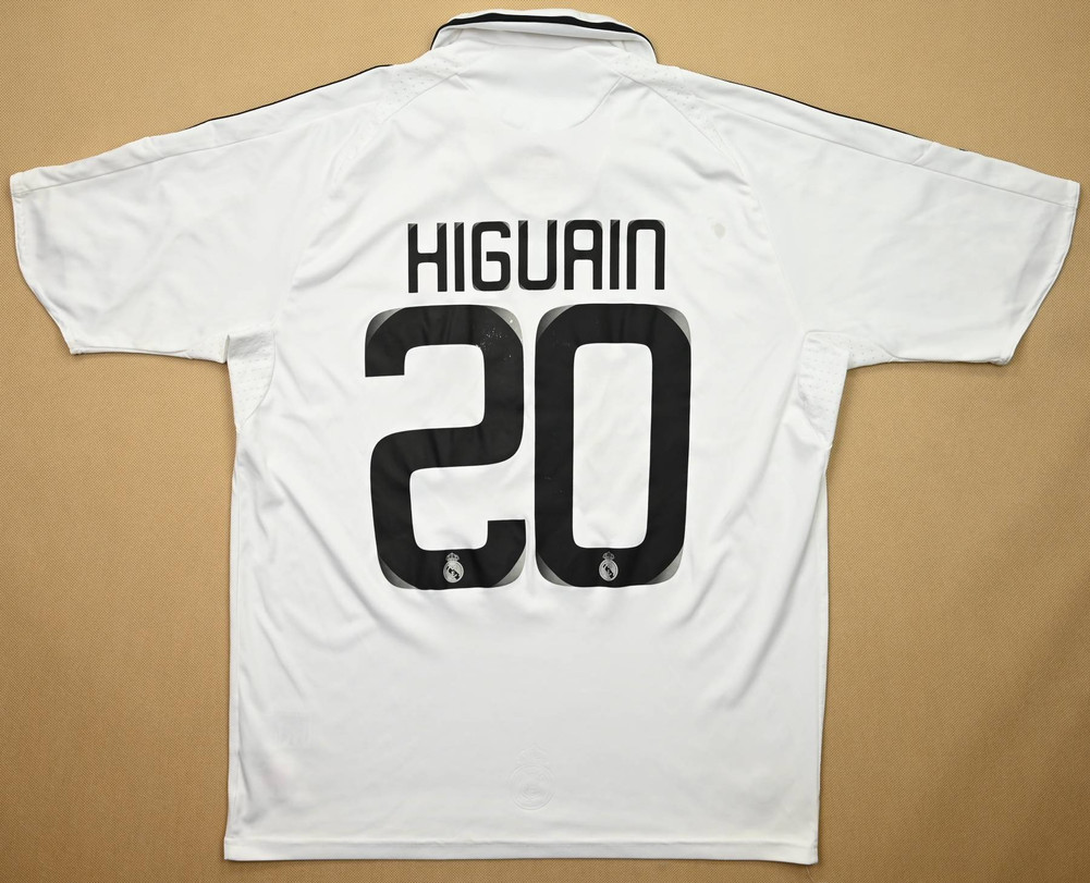 2008-09 REAL MADRID *HIGUAIN* SHIRT S